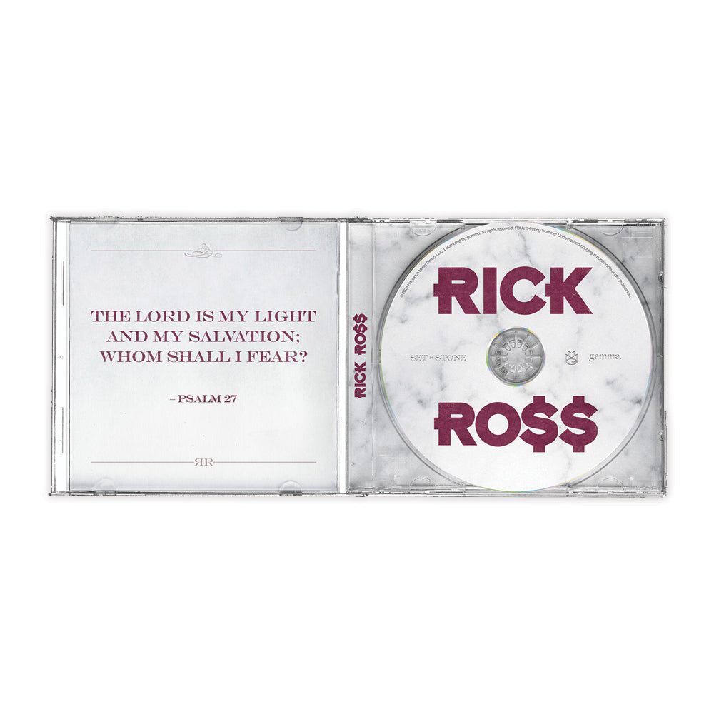 Rick Ross | Set In Stone - CD (Official Autographed Album)