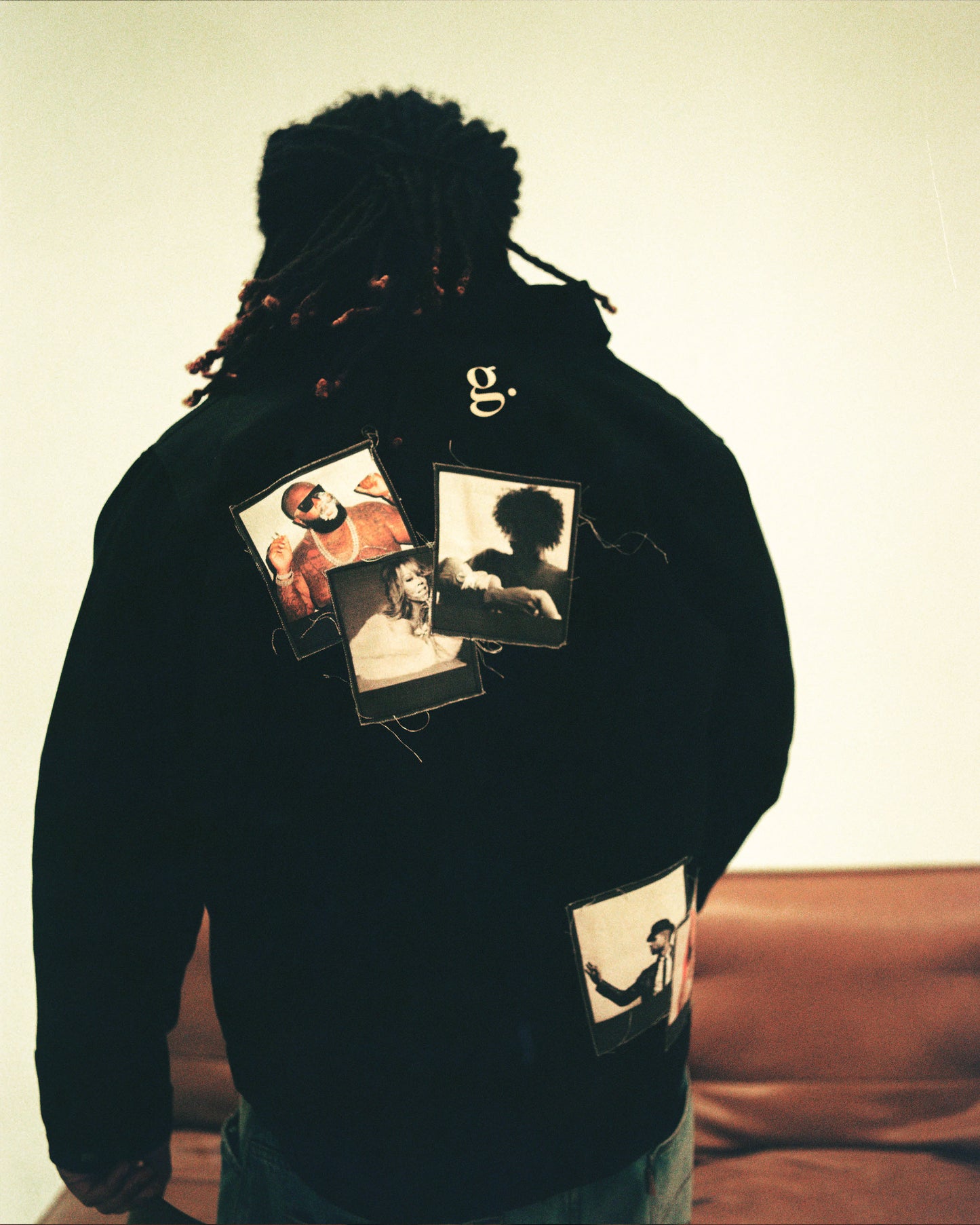 gamma. x Savant Studios Polaroid Jacket