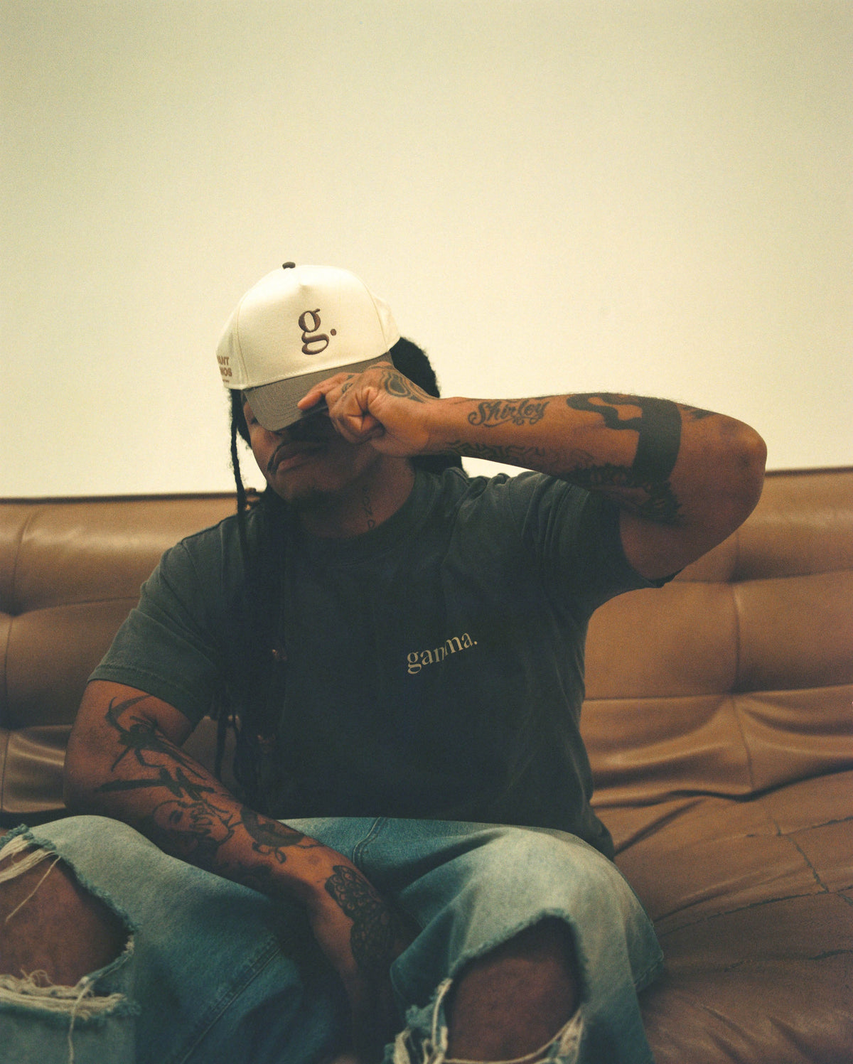 gamma. x Savant Studios Two Tone g. Cap
