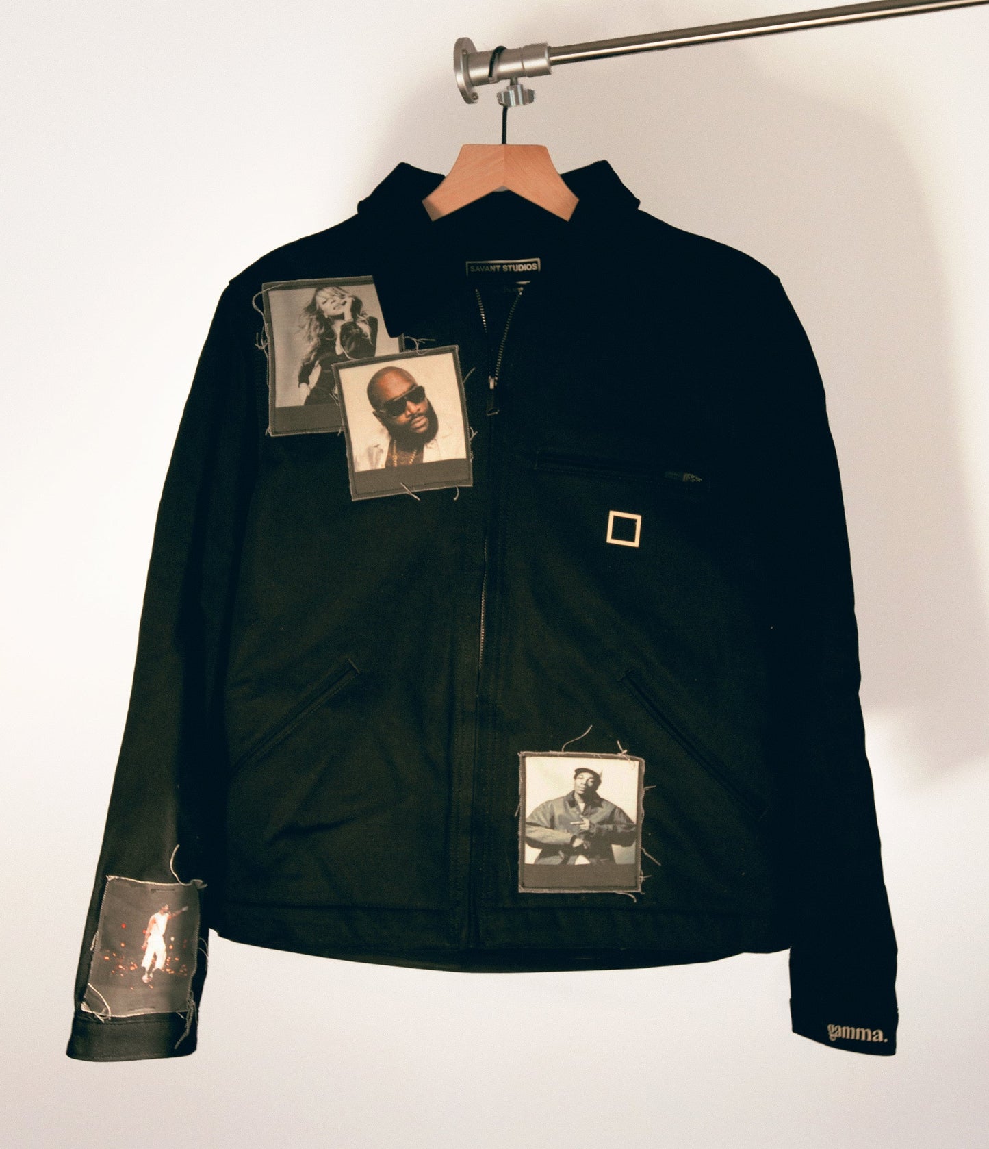 gamma. x Savant Studios Polaroid Jacket