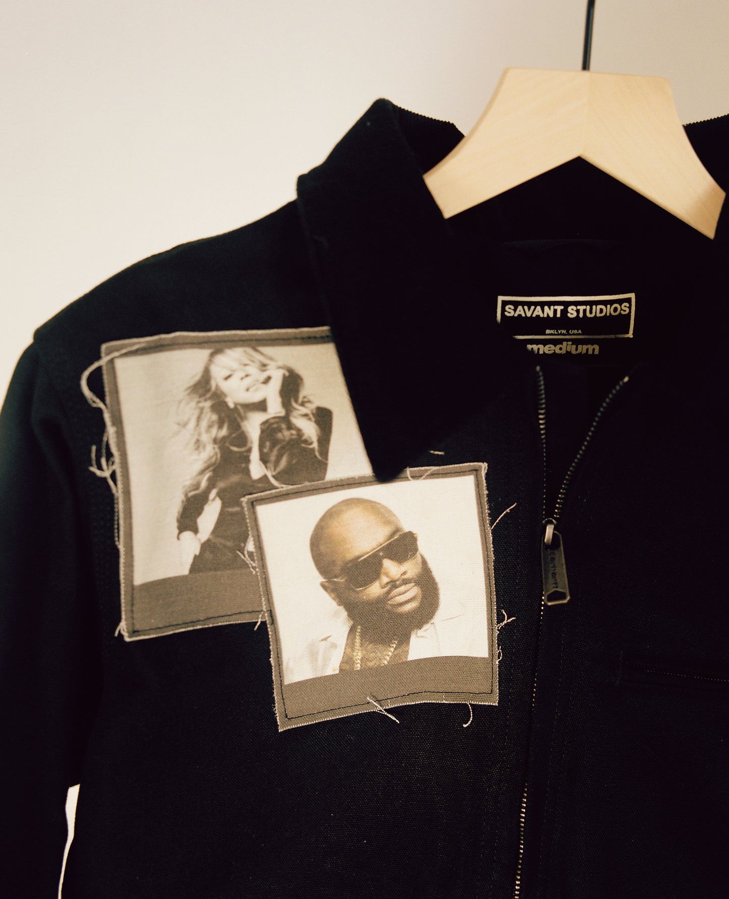 gamma. x Savant Studios Polaroid Jacket