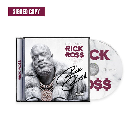 Rick Ross | Set In Stone - CD (Official Autographed Album)